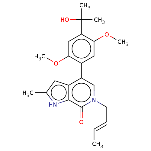 Chemical structure of BindingDB Monomer ID 321437
