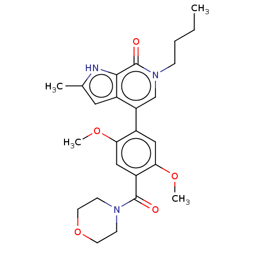 Chemical structure of BindingDB Monomer ID 321439