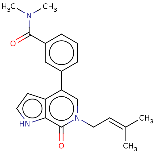 Chemical structure of BindingDB Monomer ID 321447