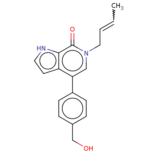 Chemical structure of BindingDB Monomer ID 321454