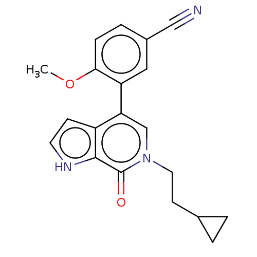 Chemical structure of BindingDB Monomer ID 321457