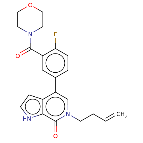 Chemical structure of BindingDB Monomer ID 321462