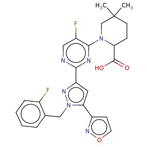Chemical structure of BindingDB Monomer ID 321536