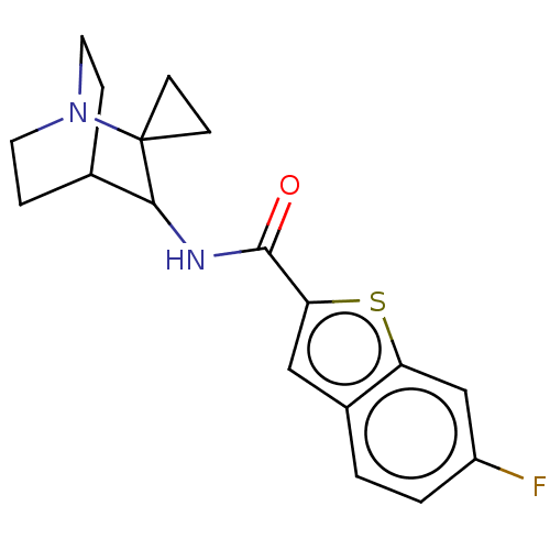 Chemical structure of BindingDB Monomer ID 322282