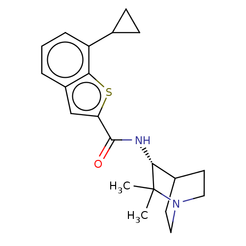 Chemical structure of BindingDB Monomer ID 322354