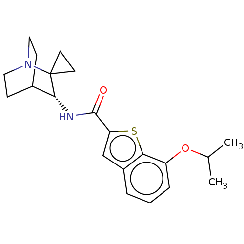 Chemical structure of BindingDB Monomer ID 322437