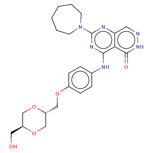 Chemical structure of BindingDB Monomer ID 322740
