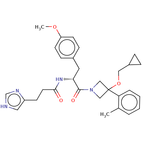 Chemical structure of BindingDB Monomer ID 323191