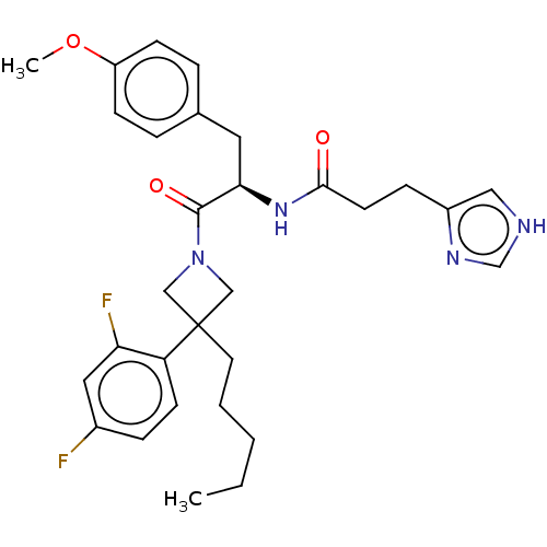 Chemical structure of BindingDB Monomer ID 323219