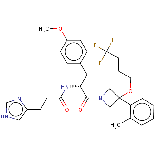Chemical structure of BindingDB Monomer ID 323260