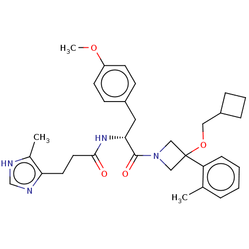 Chemical structure of BindingDB Monomer ID 323261