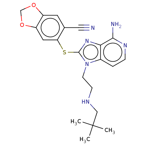 Chemical structure of BindingDB Monomer ID 323473