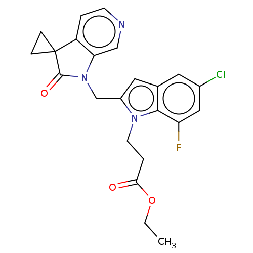 Chemical structure of BindingDB Monomer ID 324697