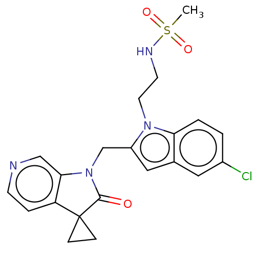 Chemical structure of BindingDB Monomer ID 324730