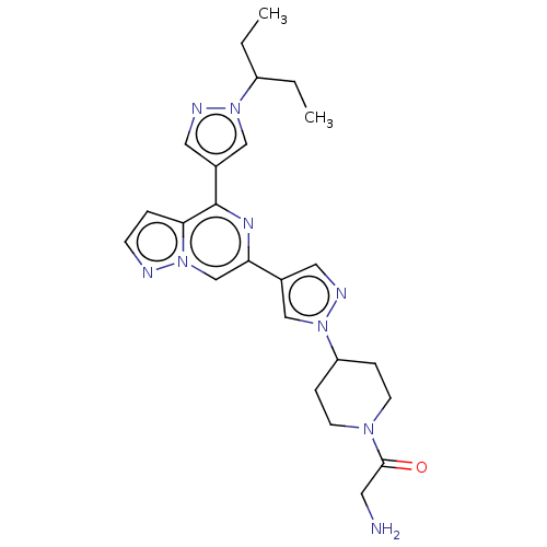 Chemical structure of BindingDB Monomer ID 325374