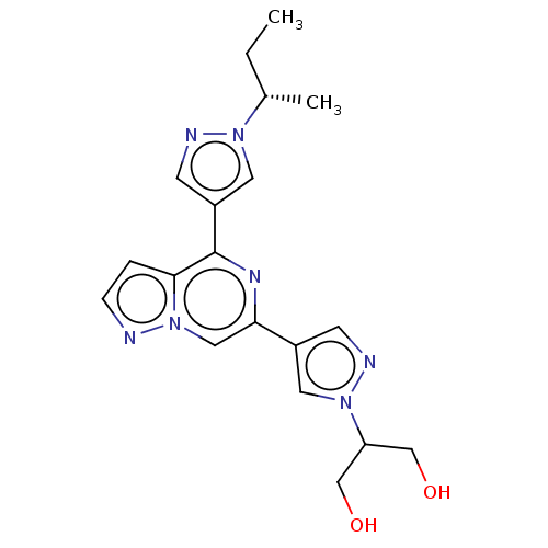 Chemical structure of BindingDB Monomer ID 325422