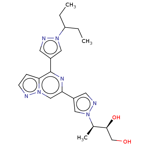 Chemical structure of BindingDB Monomer ID 325430