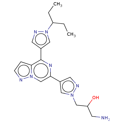 Chemical structure of BindingDB Monomer ID 325436