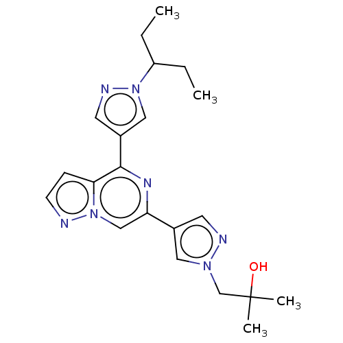 Chemical structure of BindingDB Monomer ID 325455