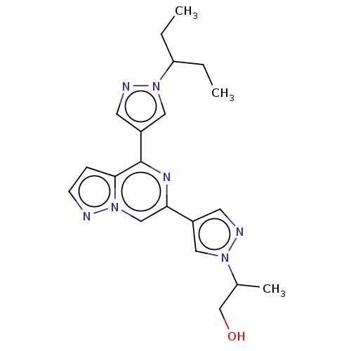 Chemical structure of BindingDB Monomer ID 325463
