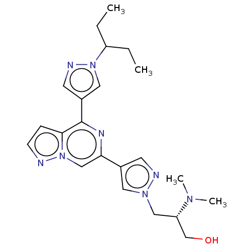 Chemical structure of BindingDB Monomer ID 325467
