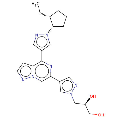 Chemical structure of BindingDB Monomer ID 325545