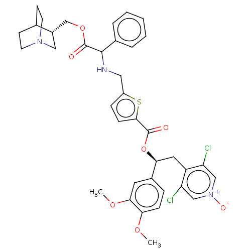 Chemical structure of BindingDB Monomer ID 325620
