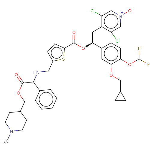 Chemical structure of BindingDB Monomer ID 325623