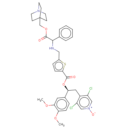 Chemical structure of BindingDB Monomer ID 325642