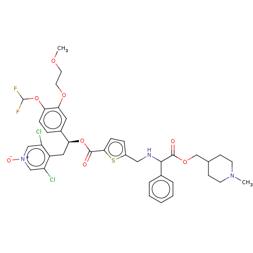 Chemical structure of BindingDB Monomer ID 325709