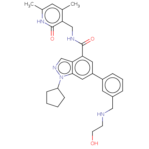 Chemical structure of BindingDB Monomer ID 326076