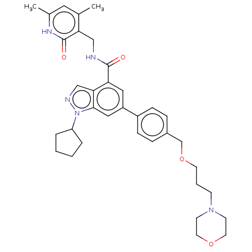 Chemical structure of BindingDB Monomer ID 326085