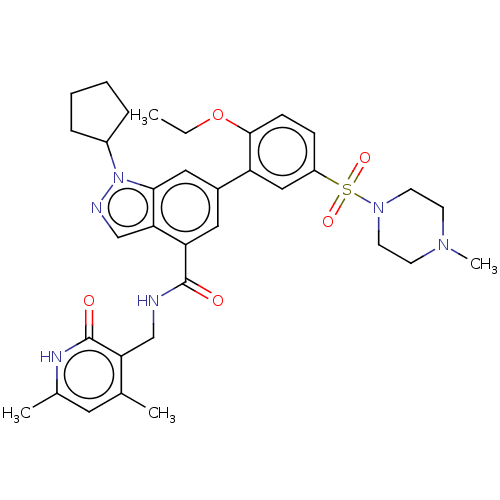 Chemical structure of BindingDB Monomer ID 326094