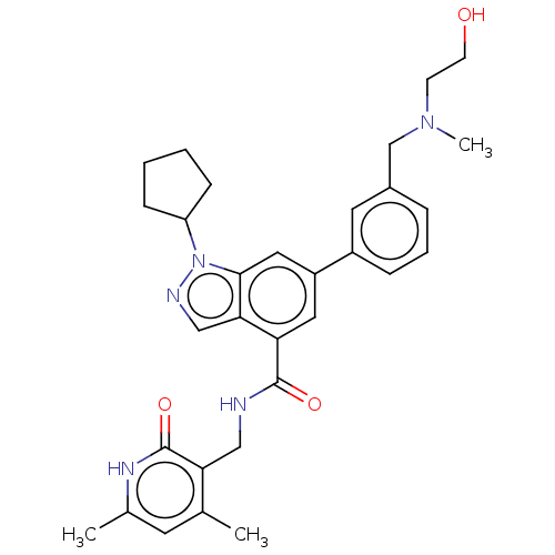Chemical structure of BindingDB Monomer ID 326096
