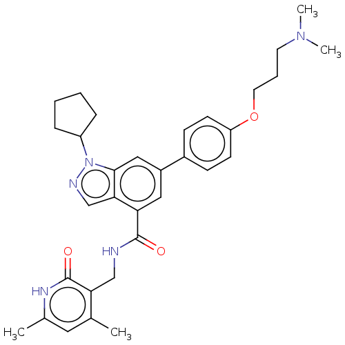 Chemical structure of BindingDB Monomer ID 326102
