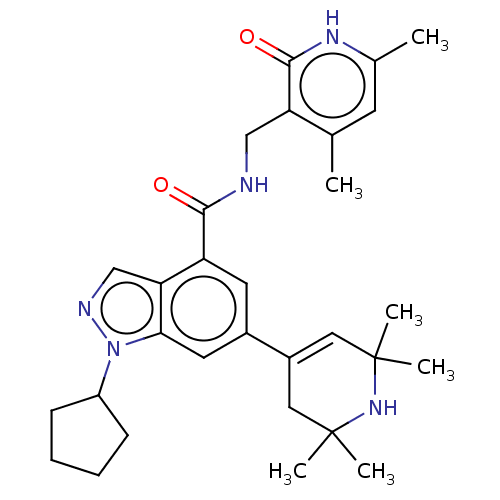 Chemical structure of BindingDB Monomer ID 326104