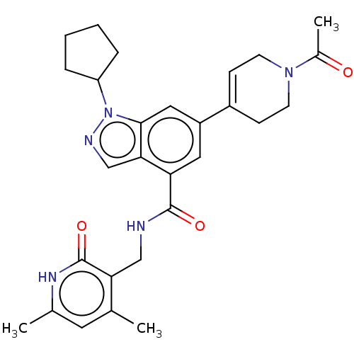 Chemical structure of BindingDB Monomer ID 326106