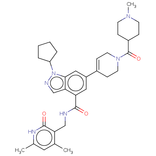 Chemical structure of BindingDB Monomer ID 326107