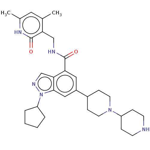 Chemical structure of BindingDB Monomer ID 326108