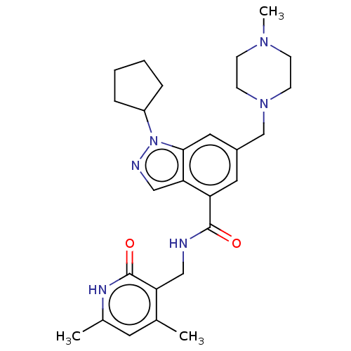 Chemical structure of BindingDB Monomer ID 326109