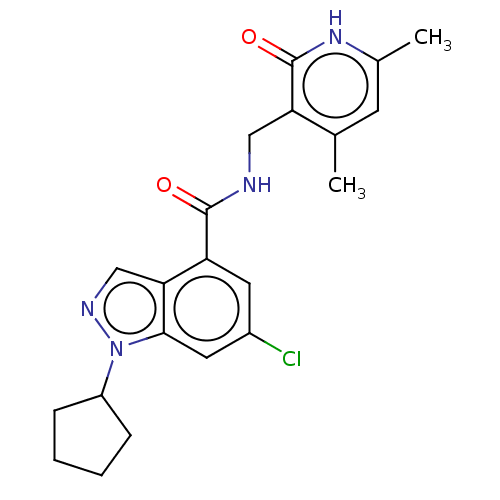 Chemical structure of BindingDB Monomer ID 326112
