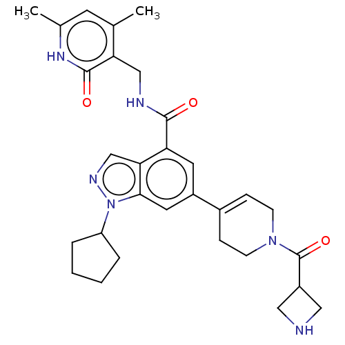Chemical structure of BindingDB Monomer ID 326139