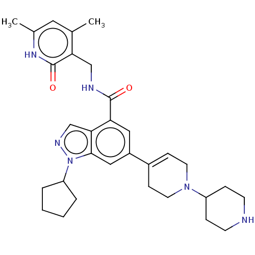 Chemical structure of BindingDB Monomer ID 326146