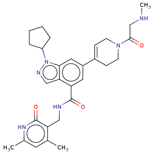 Chemical structure of BindingDB Monomer ID 326147