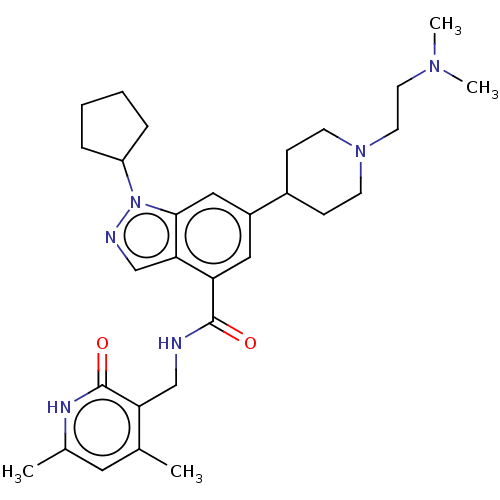 Chemical structure of BindingDB Monomer ID 326148