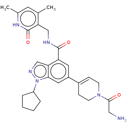 Chemical structure of BindingDB Monomer ID 326149