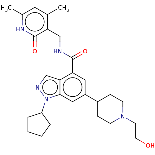 Chemical structure of BindingDB Monomer ID 326198