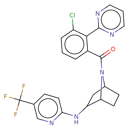 Chemical structure of BindingDB Monomer ID 326660