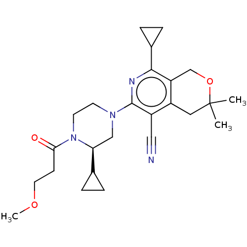 Chemical structure of BindingDB Monomer ID 326848