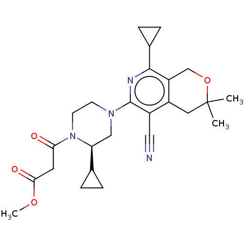 Chemical structure of BindingDB Monomer ID 326854